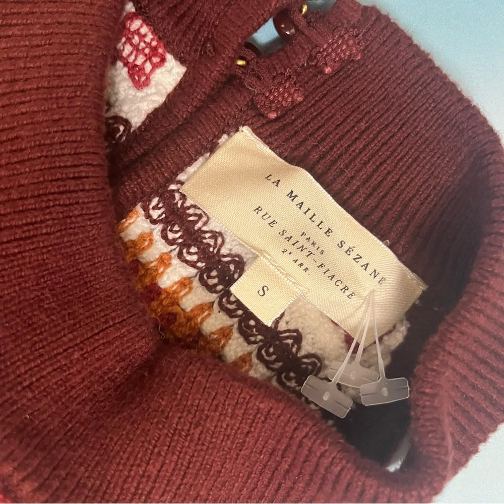 Sezane Multicolor Striped Halter Top - Picture 5 of 5